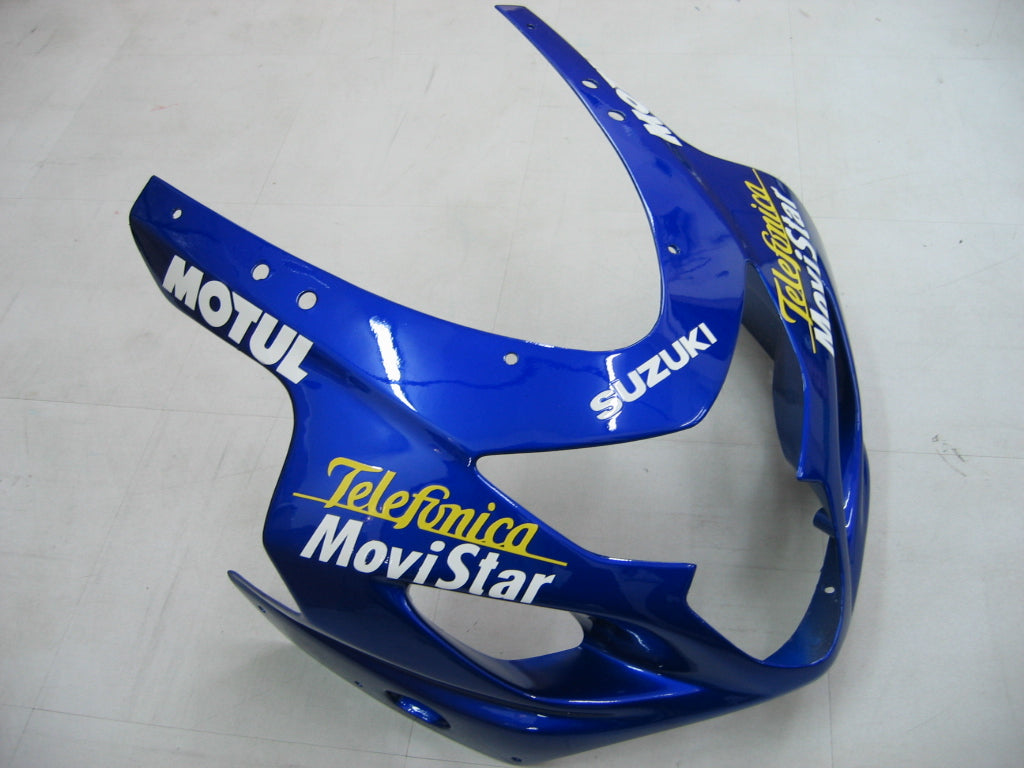 2004-2005 Suzuki GSXR 600 750 Bleu Movistar GSXR Racing Carénages Générique