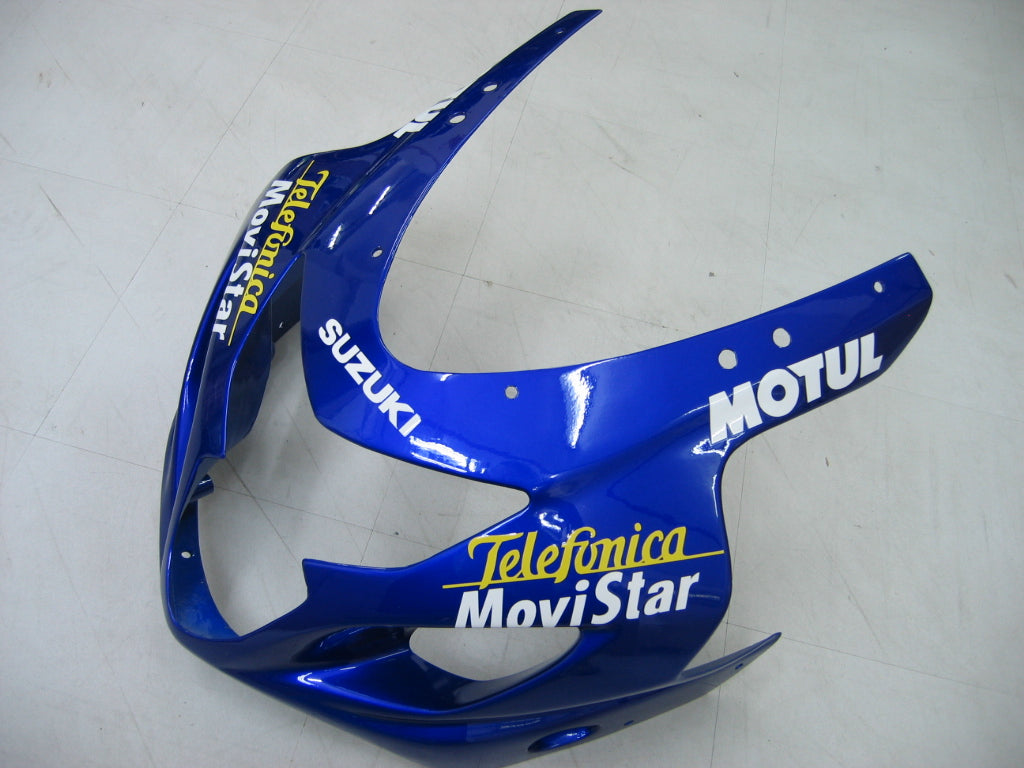 2004-2005 Suzuki GSXR 600 750 Bleu Movistar GSXR Racing Carénages Générique