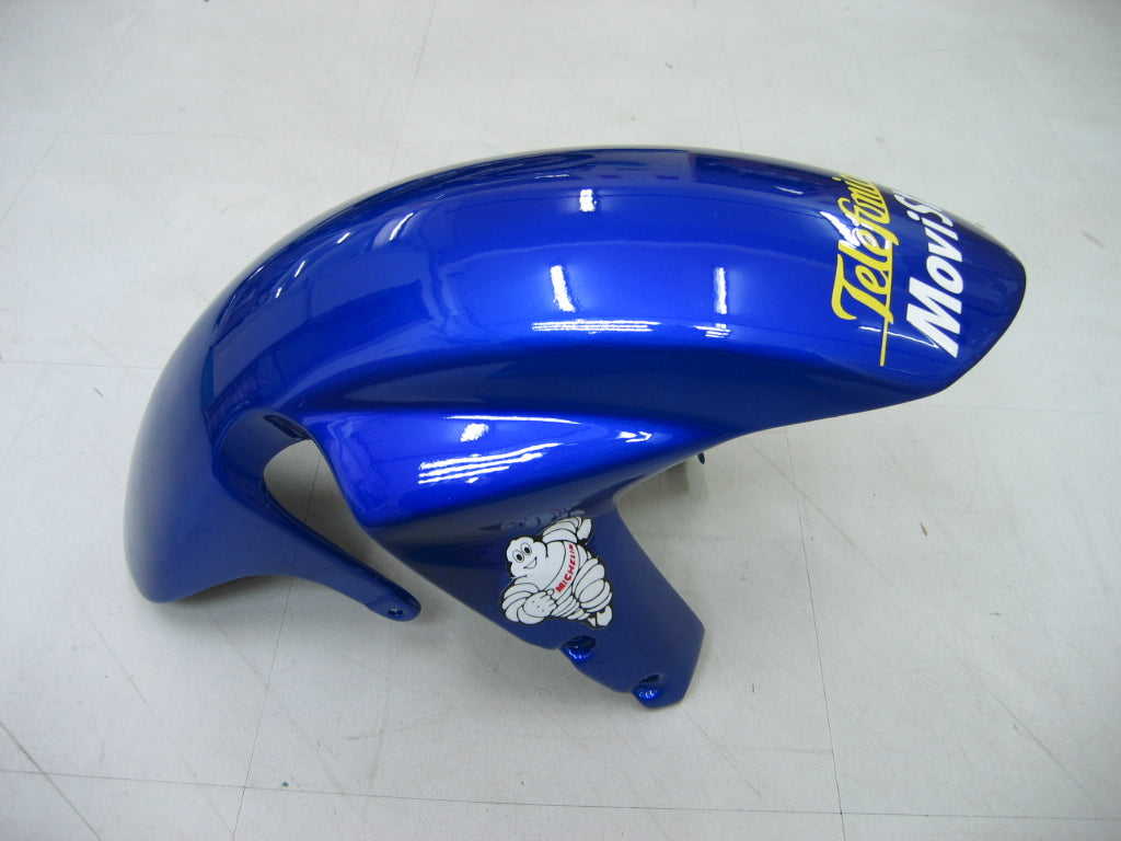 2004-2005 Suzuki GSXR 600 750 Bleu Movistar GSXR Racing Carénages Générique