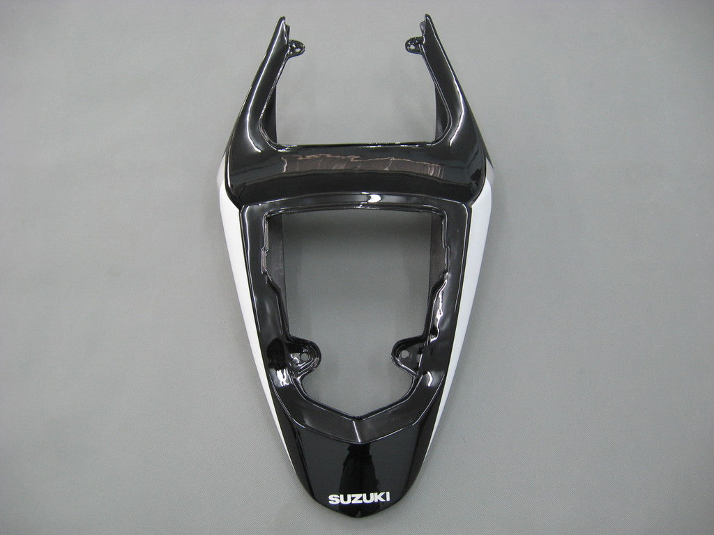 2004-2005 Suzuki GSXR 600 750 Black Silver GSXR Racing Fairings Generic