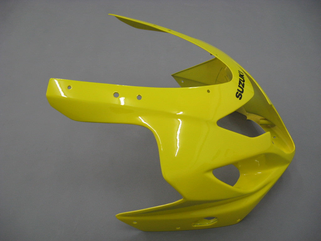 2004-2005 Suzuki GSXR 600 750 Yellow & Black GSXR Racing Fairings Generic