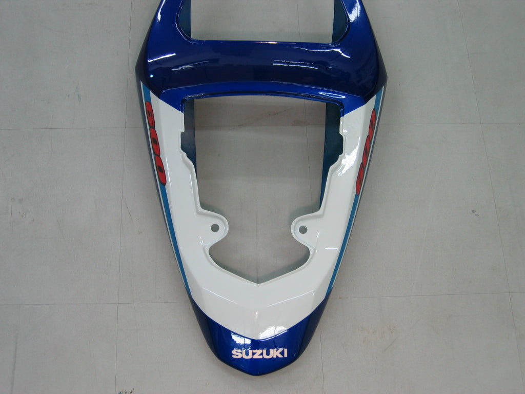 2004-2005 GSXR 600/750 Blauwe carrosseriekuip ABS spuitgegoten kunststoffenset Generiek