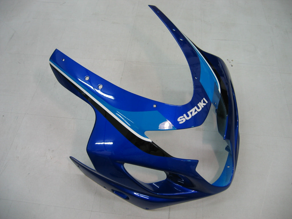 2004-2005 GSXR 600/750 Blue Bodywork Fairing ABS Injection Molded Plastics Set Generic