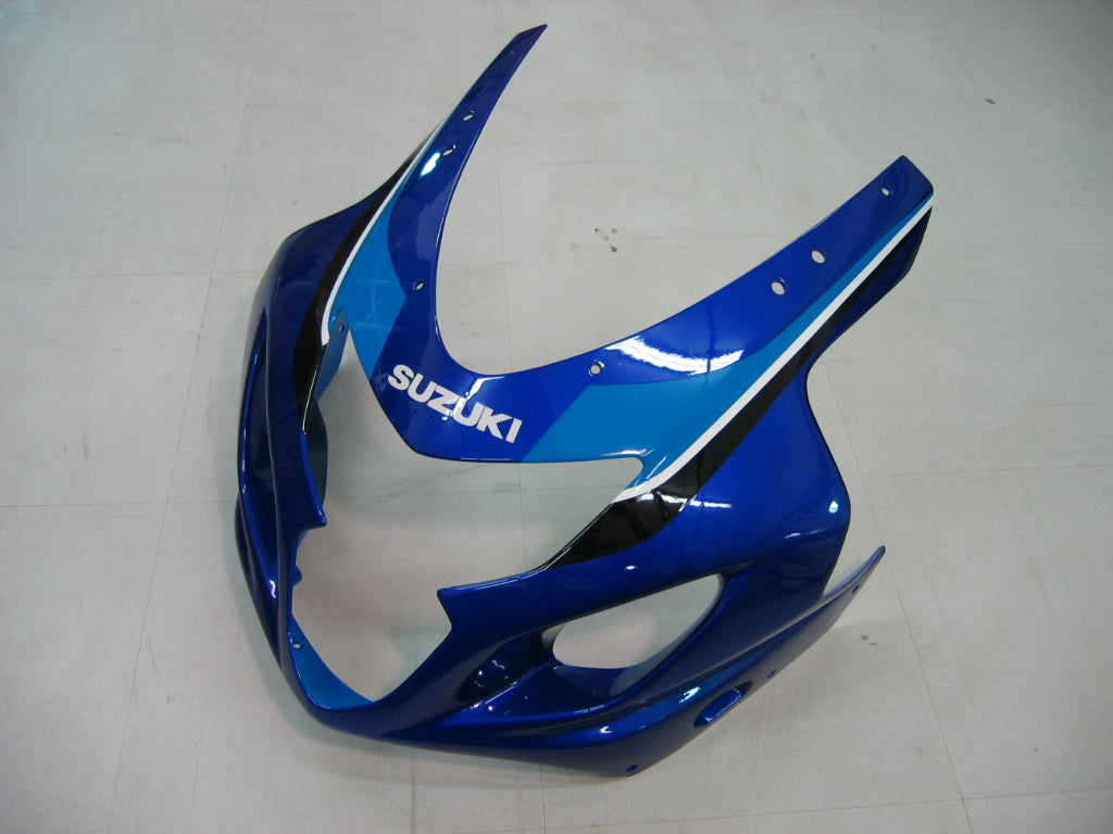 2004-2005 GSXR 600/750 Blue Bodywork Fairing ABS Injection Molded Plastics Set Generic