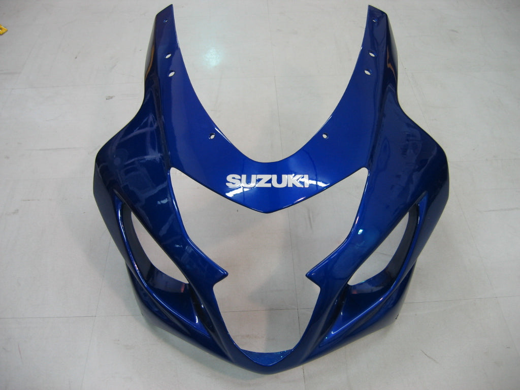 2004-2005 Suzuki GSXR 600 750 Carénages Bleu Noir Argent GSXR Racing Générique