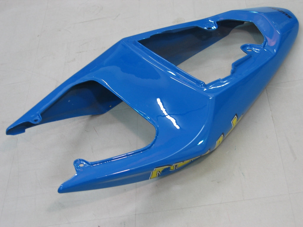 2004-2005 GSXR 600/750 Carénage de carrosserie Bleu Rizla ABS Ensemble de plastiques moulés par injection générique