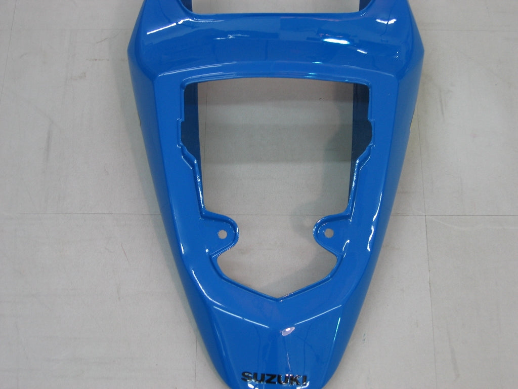 2004-2005 GSXR 600/750 Bodywork Fairing Blue Rizla ABS Injection Molded Plastics Set Generic