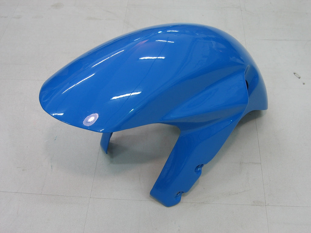 2004-2005 GSXR 600/750 Carénage de carrosserie Bleu Rizla ABS Ensemble de plastiques moulés par injection générique