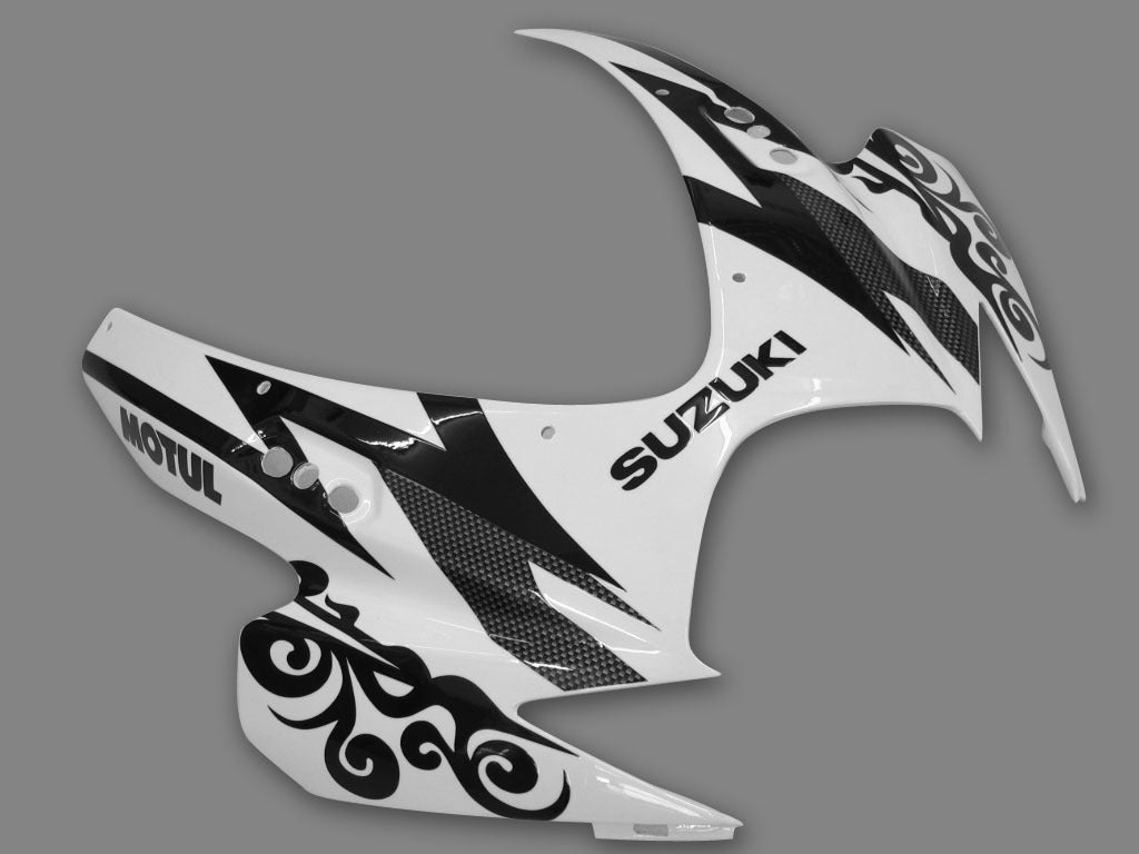 2006-2007 Suzuki GSXR600750 Fairing White Kit