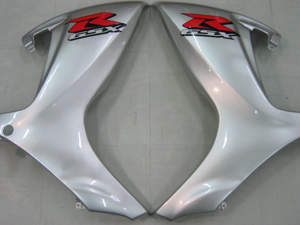 2006-2007 GSXR 600/750 zwarte carrosseriekuip ABS spuitgegoten kunststoffen set algemeen