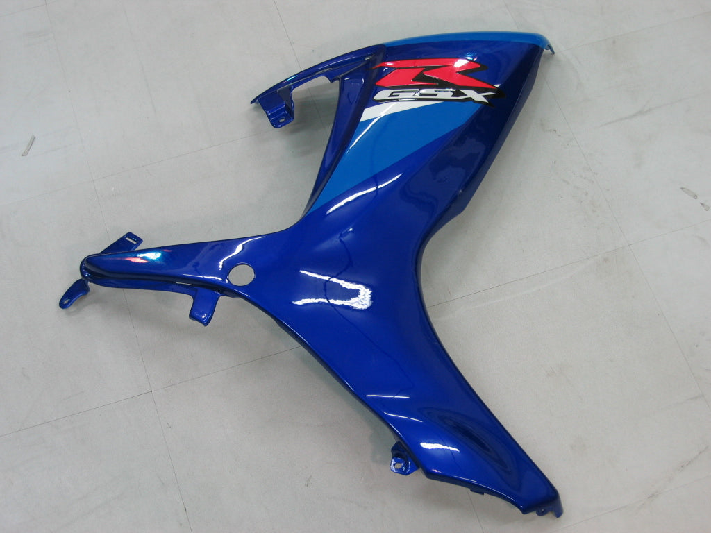 For GSXR 600/750 2006-2007 Bodywork Fairing Blue ABS Injection Molded Plastics Set