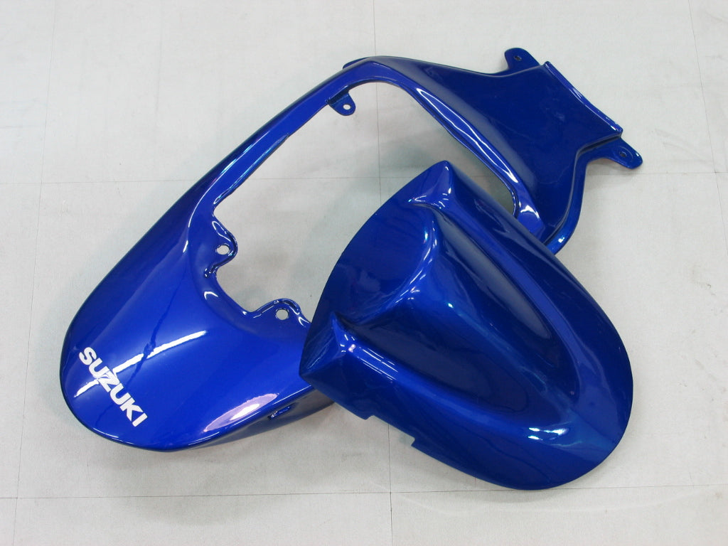 2006-2007 Suzuki GSXR600750 Fairing Blue&White Kit