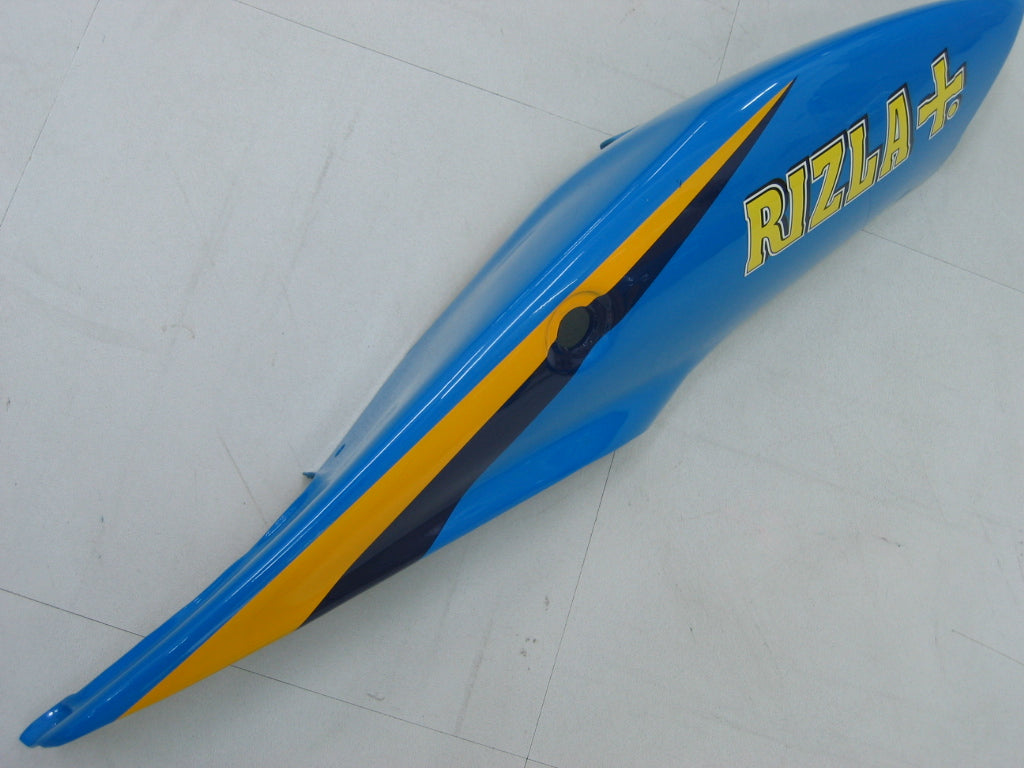 2006-2007 Suzuki GSXR 600 750 blauwe Rizla Racing stroomlijnkappen algemeen