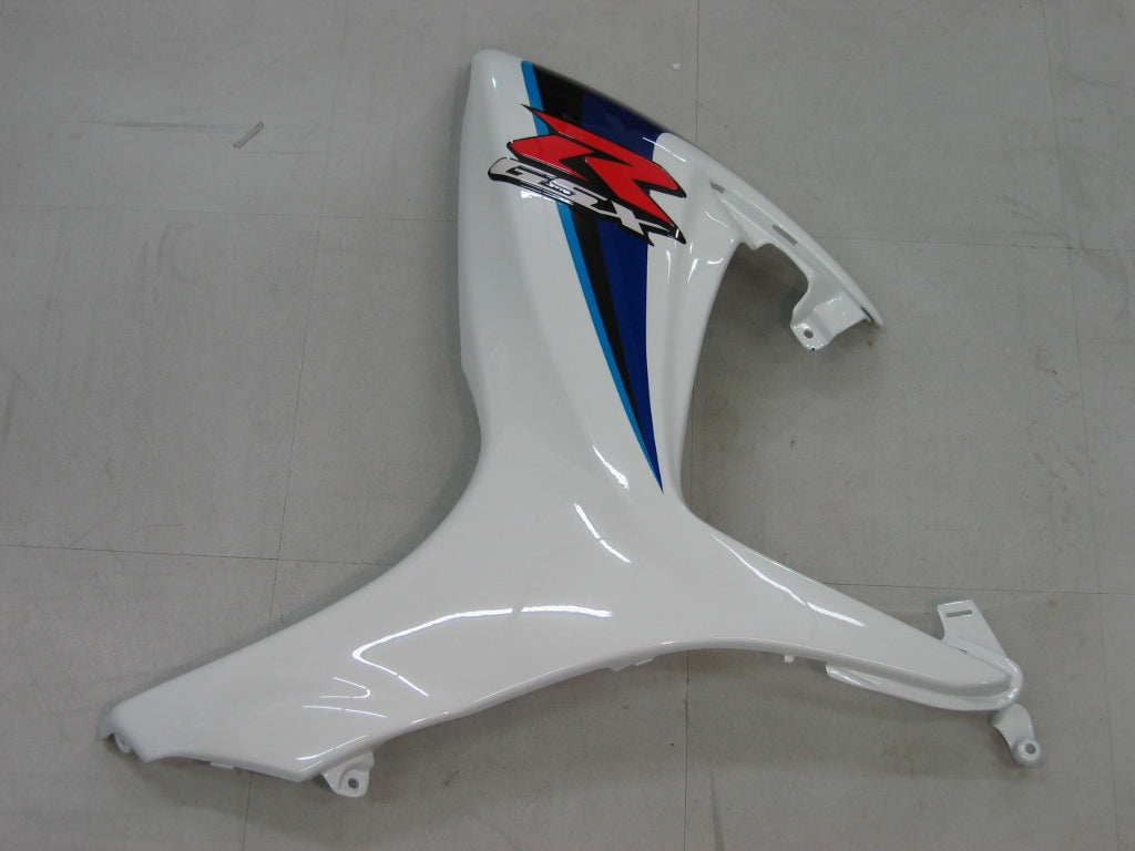 2006-2007 Suzuki GSXR 600750 Kit de carénage Amotopart blanc et bleu