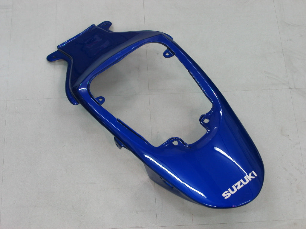 2006-2007 Suzuki GSXR 600750 Kit de carénage Amotopart blanc et bleu