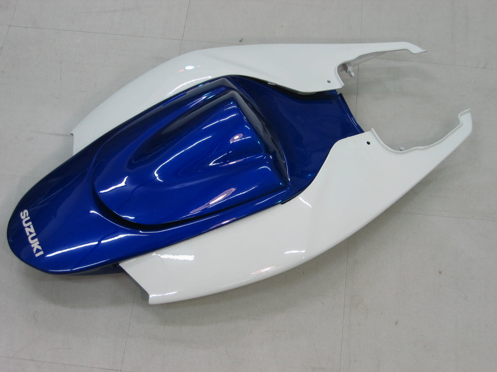 2006-2007 Suzuki GSXR 600750 Kit de carénage Amotopart blanc et bleu