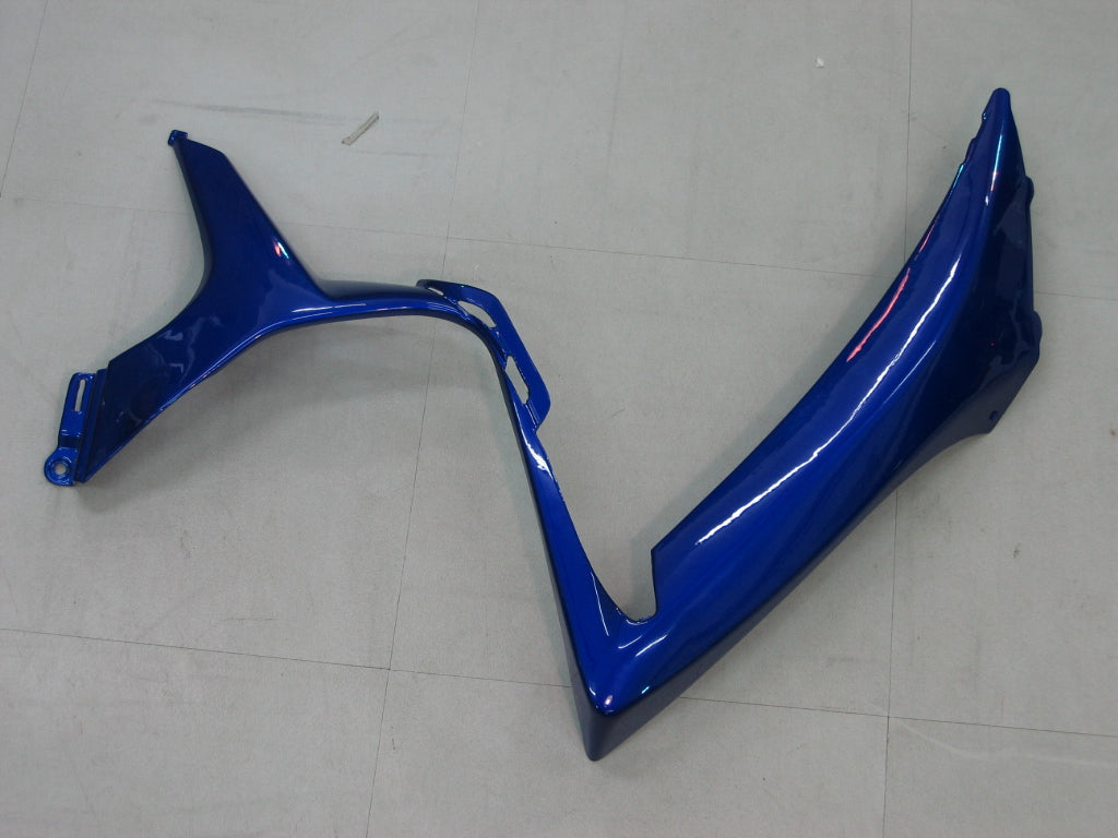 2006-2007 Suzuki GSXR 600750 Kit de carénage Amotopart blanc et bleu