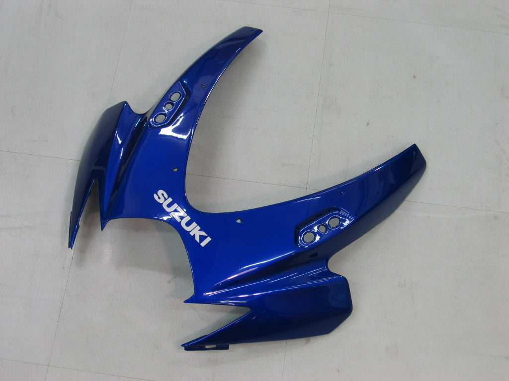 2006-2007 Suzuki GSXR 600750 Kit de carénage Amotopart blanc et bleu