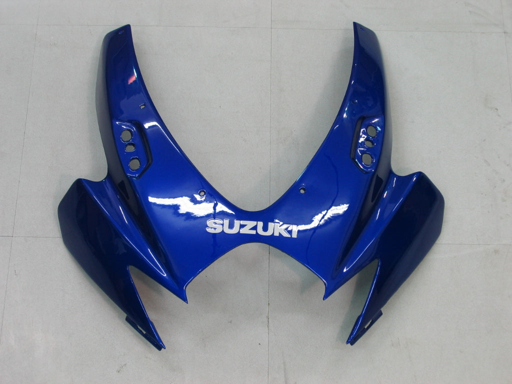 2006-2007 Suzuki GSXR 600750 Kit de carénage Amotopart blanc et bleu