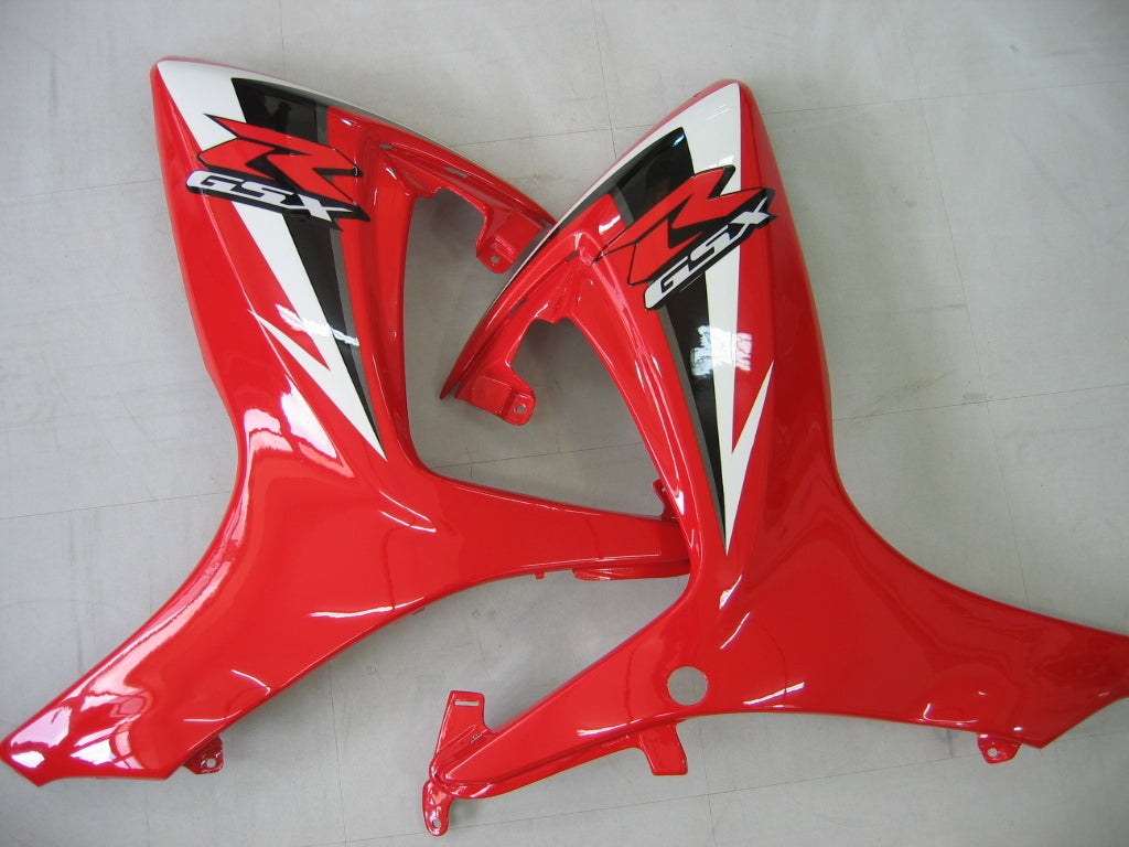 2006-2007 Suzuki GSXR 600 750 Rood Wit Zwart GSXR Racing Amotopart Stroomlijnkappen Douane kuip