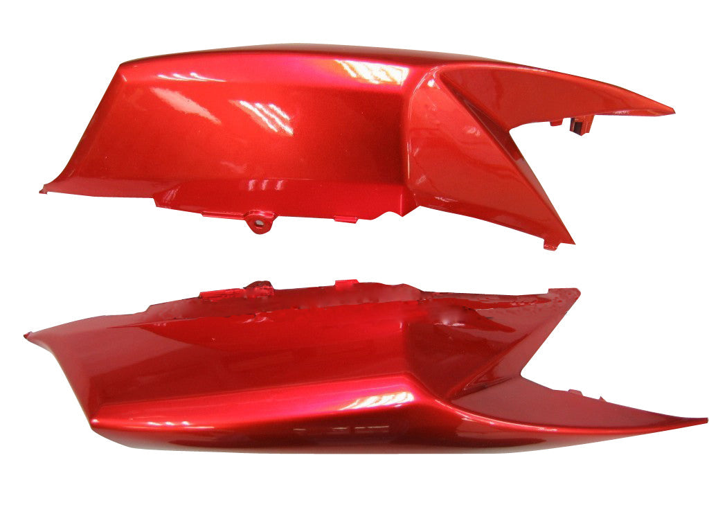 Carenados de carreras Suzuki GSXR 600 750, color negro, rojo y plateado, 2008-2010, genéricos