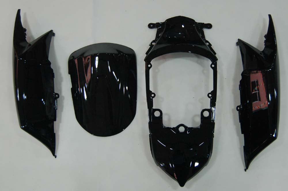 2008-2010 GSXR 600/750 zwarte carrosseriekuip ABS spuitgegoten kunststoffen set algemeen