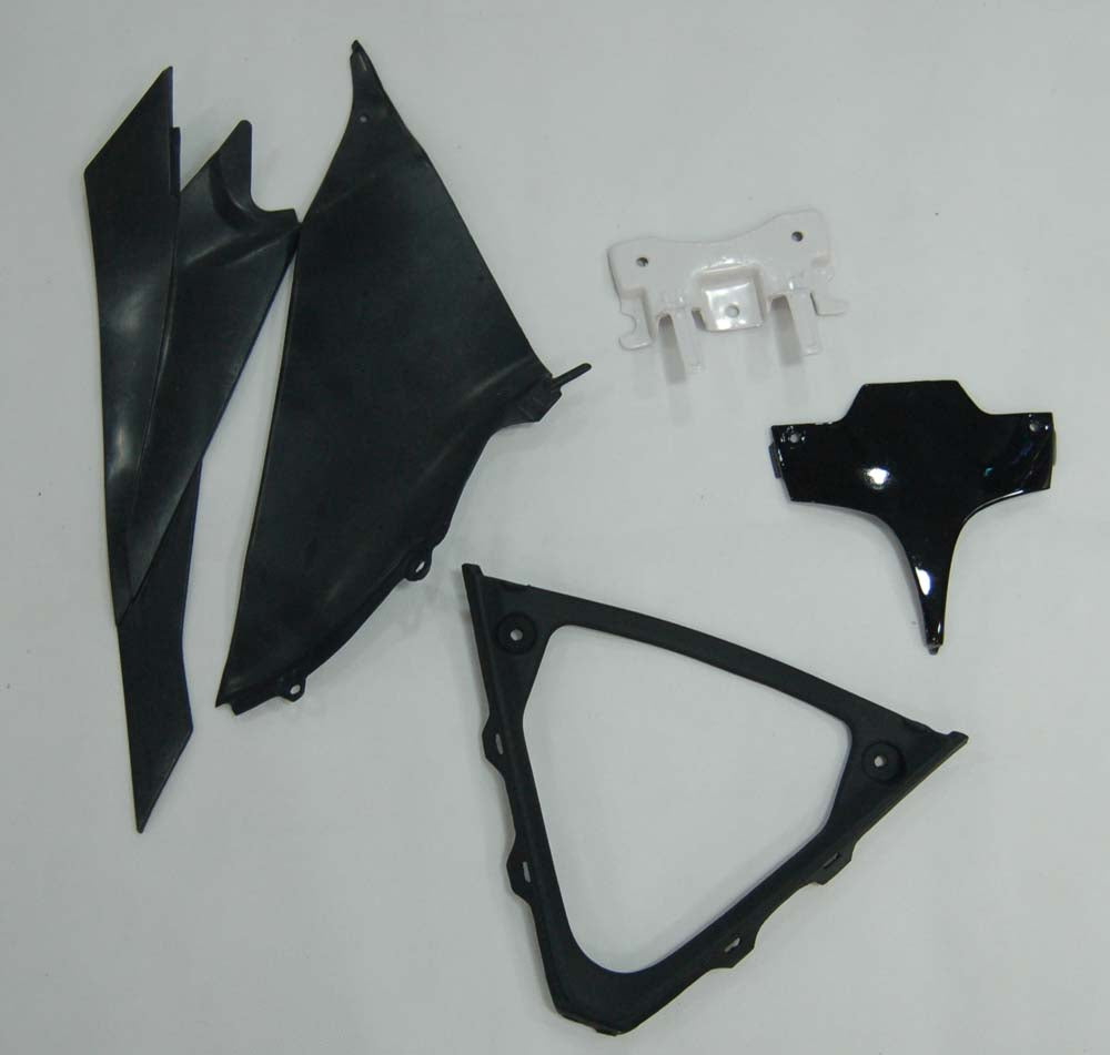 2008-2010 GSXR 600/750 zwarte carrosseriekuip ABS spuitgegoten kunststoffen set algemeen