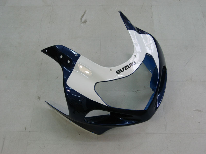 2001-2003 Suzuki GSXR750 Kit de carénage Amotopart bleu et blanc