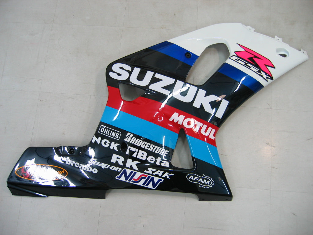 For GSXR750 2000-2003 Bodywork Fairing Multi-Color ABS Injection Molded Plastics Set