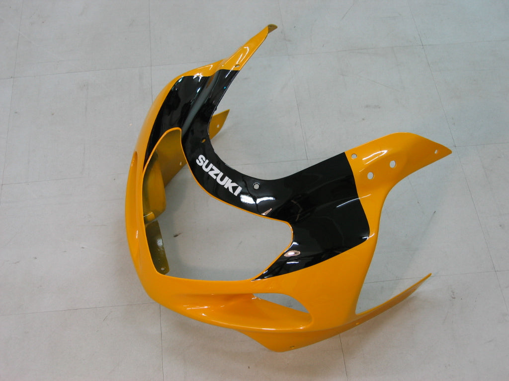 For GSXR750 2000-2003 Bodywork Fairing Yellow ABS Injection Molded Plastics Set