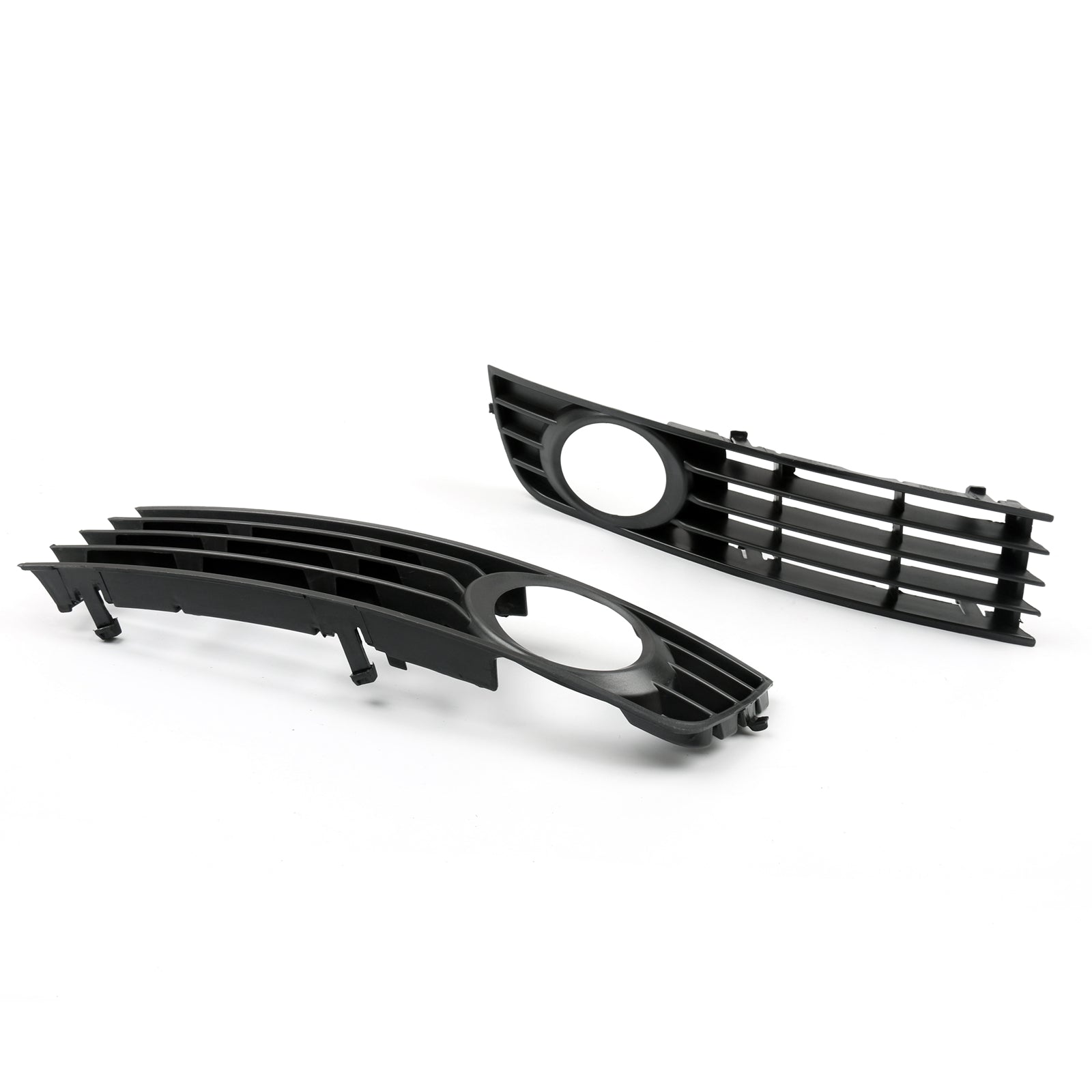 2 Stuks Lage Bumper Mistlamp Lamp Grille Grill Cover Voor Audi A4 B6 (2002-2005) Generiek