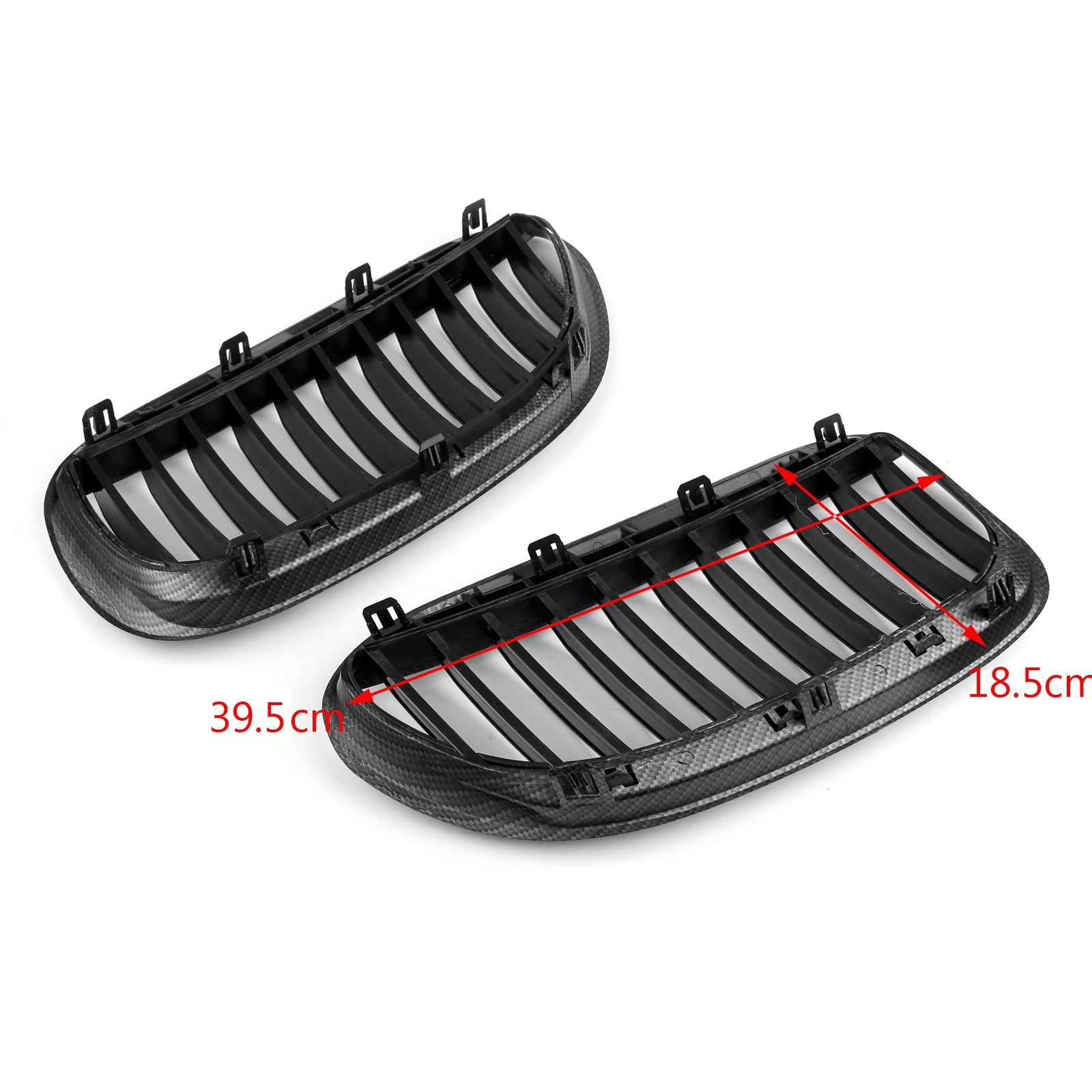 Gloss/Matte Black BMW 2004-2010 E63 E64 6-series Coupe Convertible Front Grille Generic