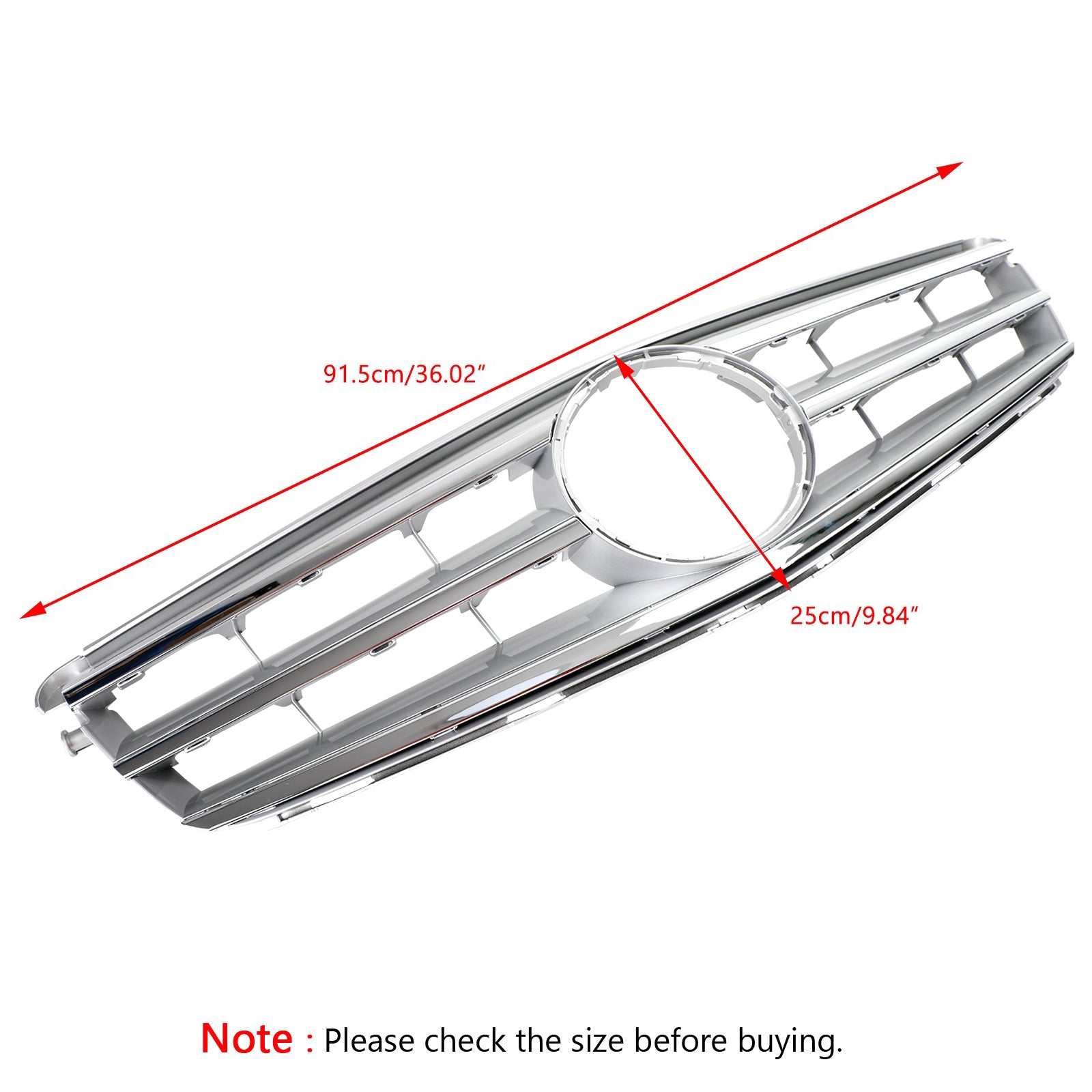 2008-2014 Benz W204 Front Bumper Grille