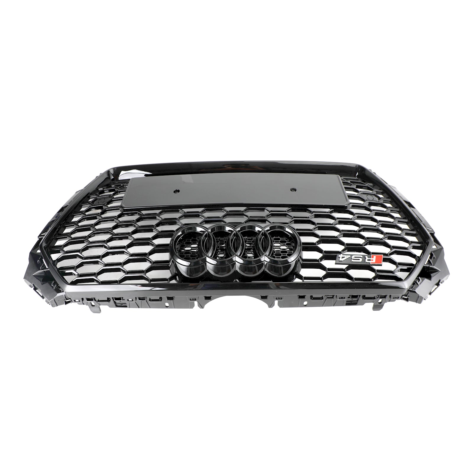 2017-2019 Audi A4/S4 B9 RS4 Style Honeycomb Mesh Hex Grille Grill Black