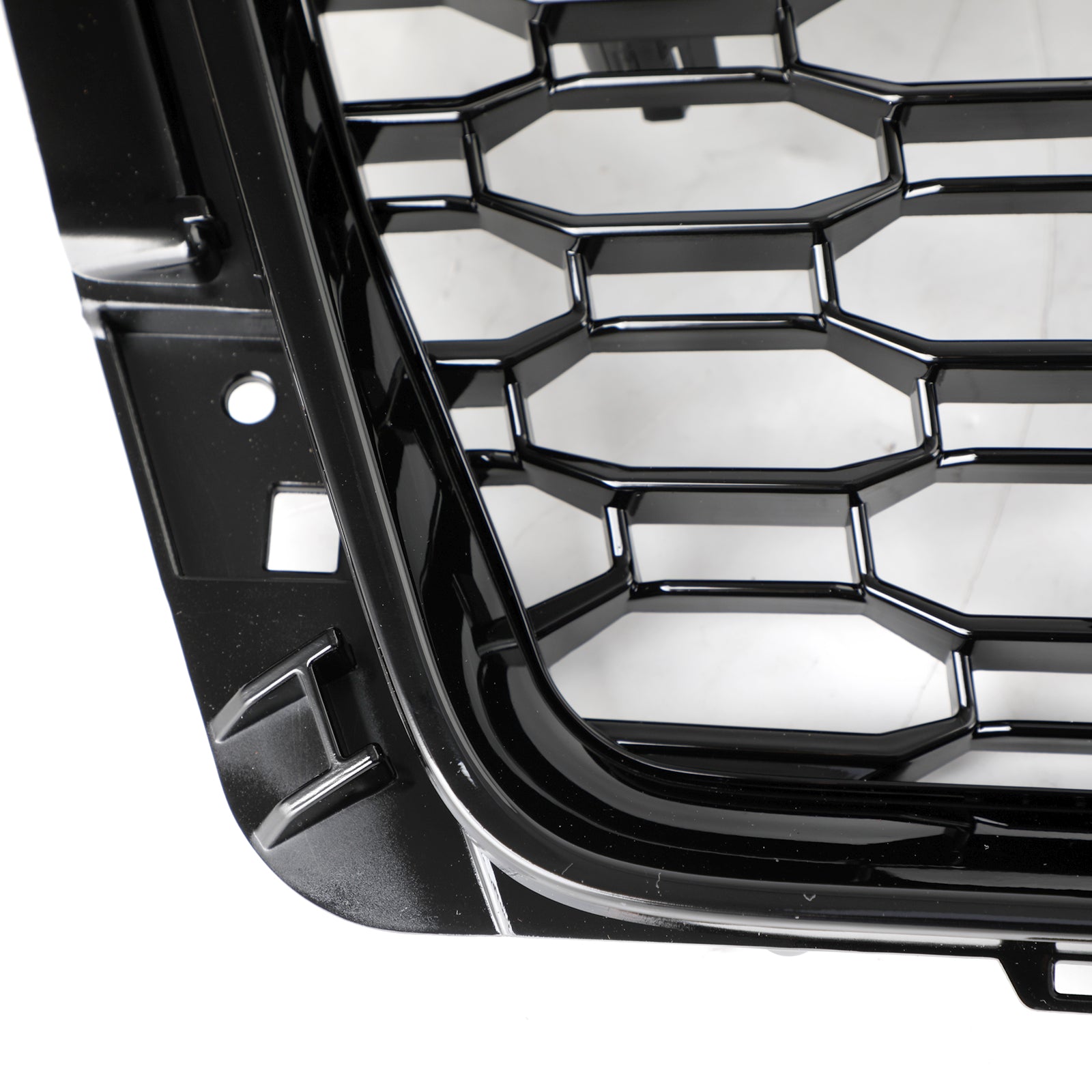 2017-2019 Audi A4/S4 B9 RS4 Style Honeycomb Mesh Hex Grille Grill Black