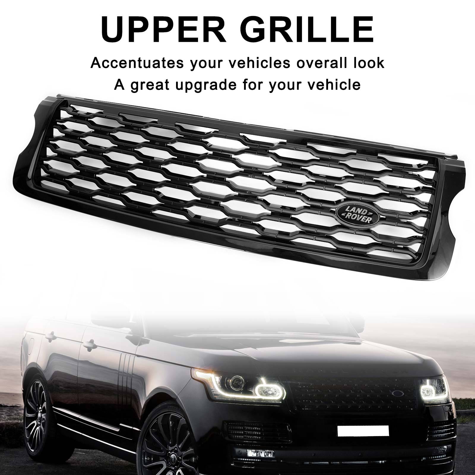 Land Rover Range Rover Vogue L405 2013-2017 Front Bumper Upper Grille Grill