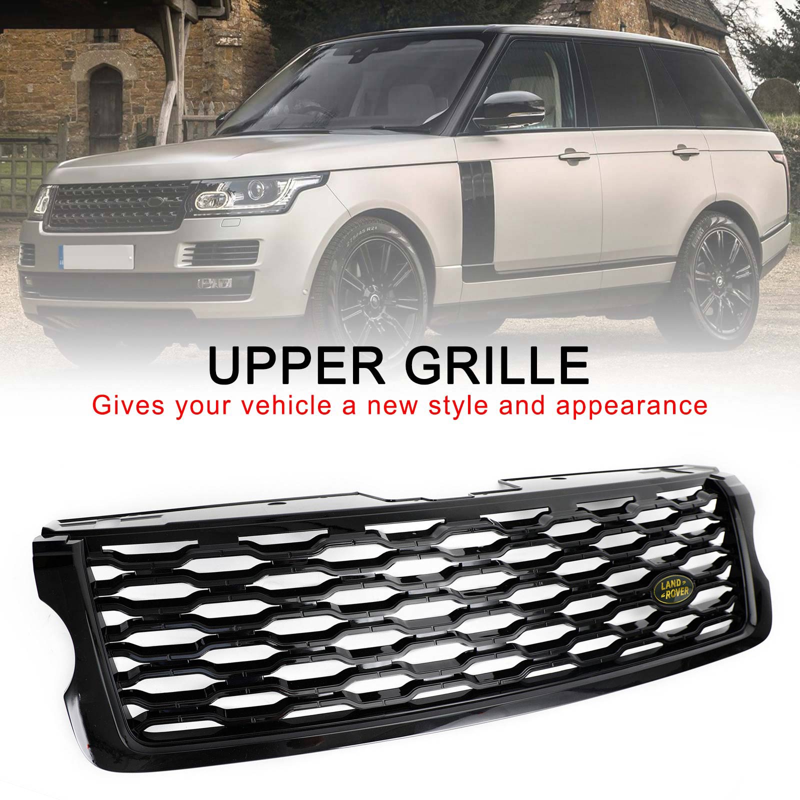 Land Rover Range Rover Vogue L405 2013-2017 Front Bumper Upper Grille Grill