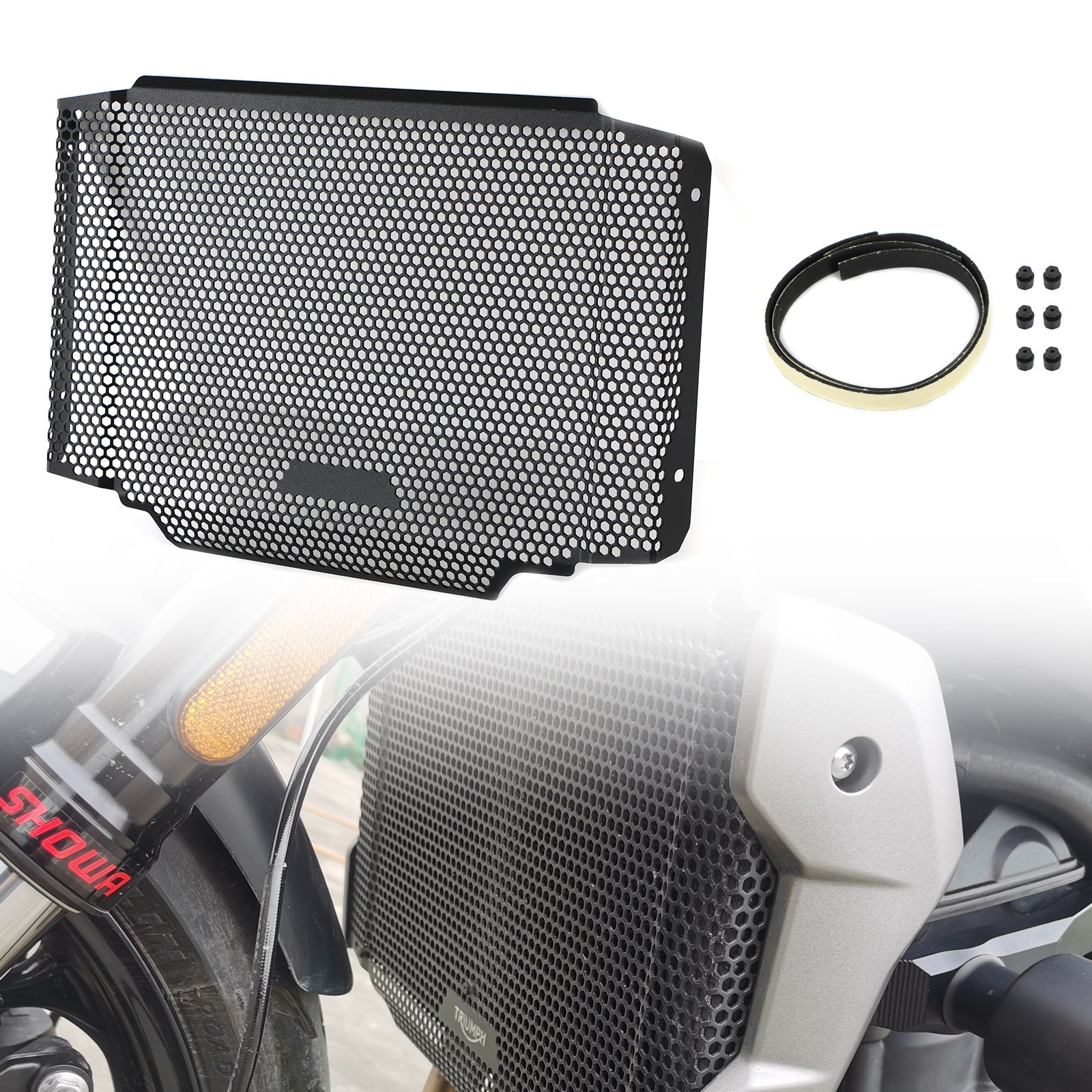 Couvercle de protection de radiateur de moto Triumph Trident 2021 660