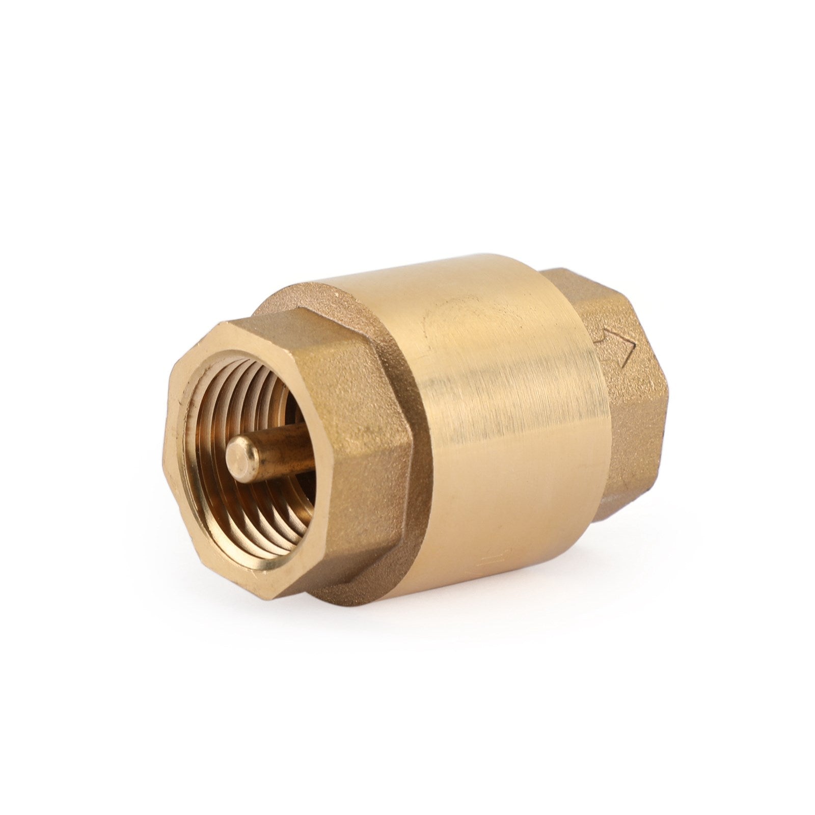 Clapet anti-retour en ligne DN15/DN20 NPT, en laiton, à ressort, en ligne, 200PSI