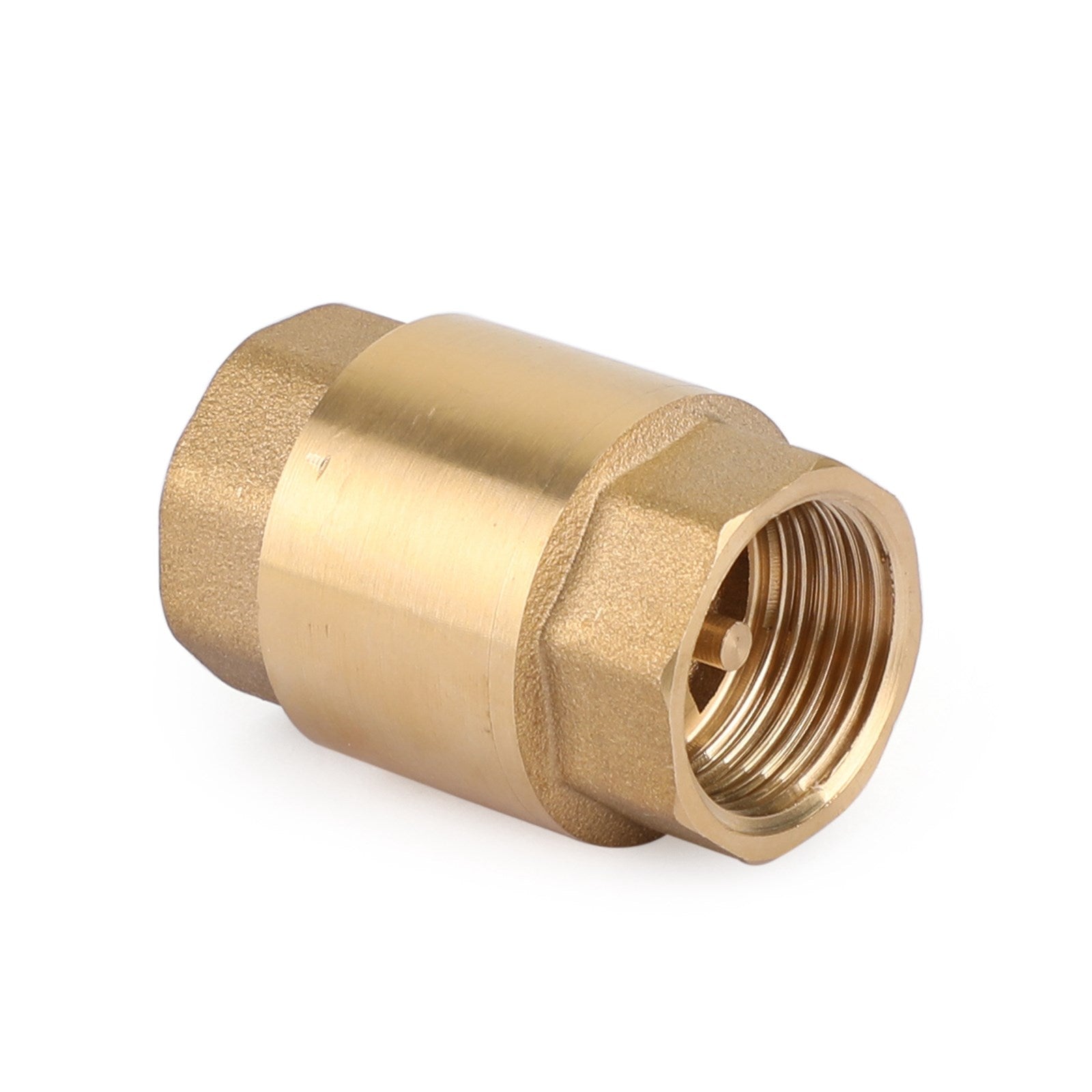 Clapet anti-retour en ligne DN15/DN20 NPT, en laiton, à ressort, en ligne, 200PSI