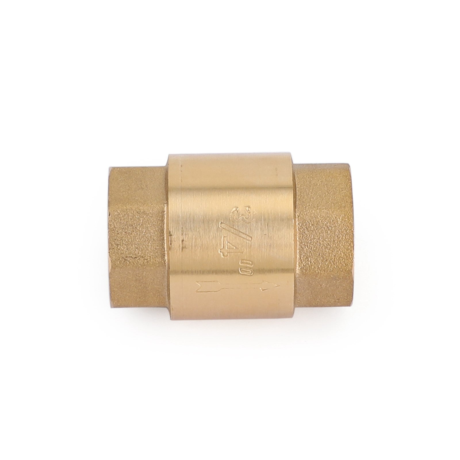 DN15/DN20 NPT In-Line Check Valve Brass Spring Loaded Inline 200PSI