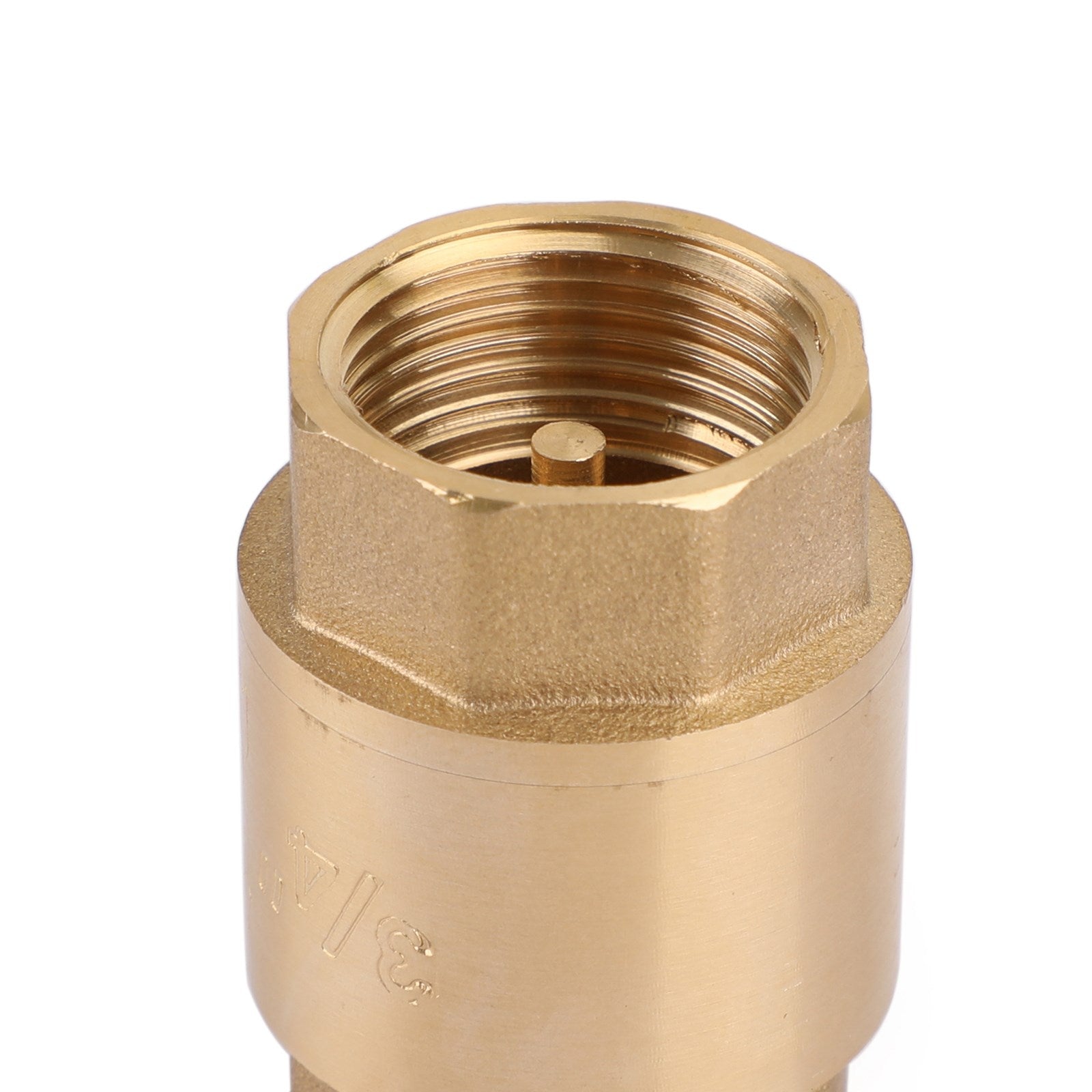 Clapet anti-retour en ligne DN15/DN20 NPT, en laiton, à ressort, en ligne, 200PSI