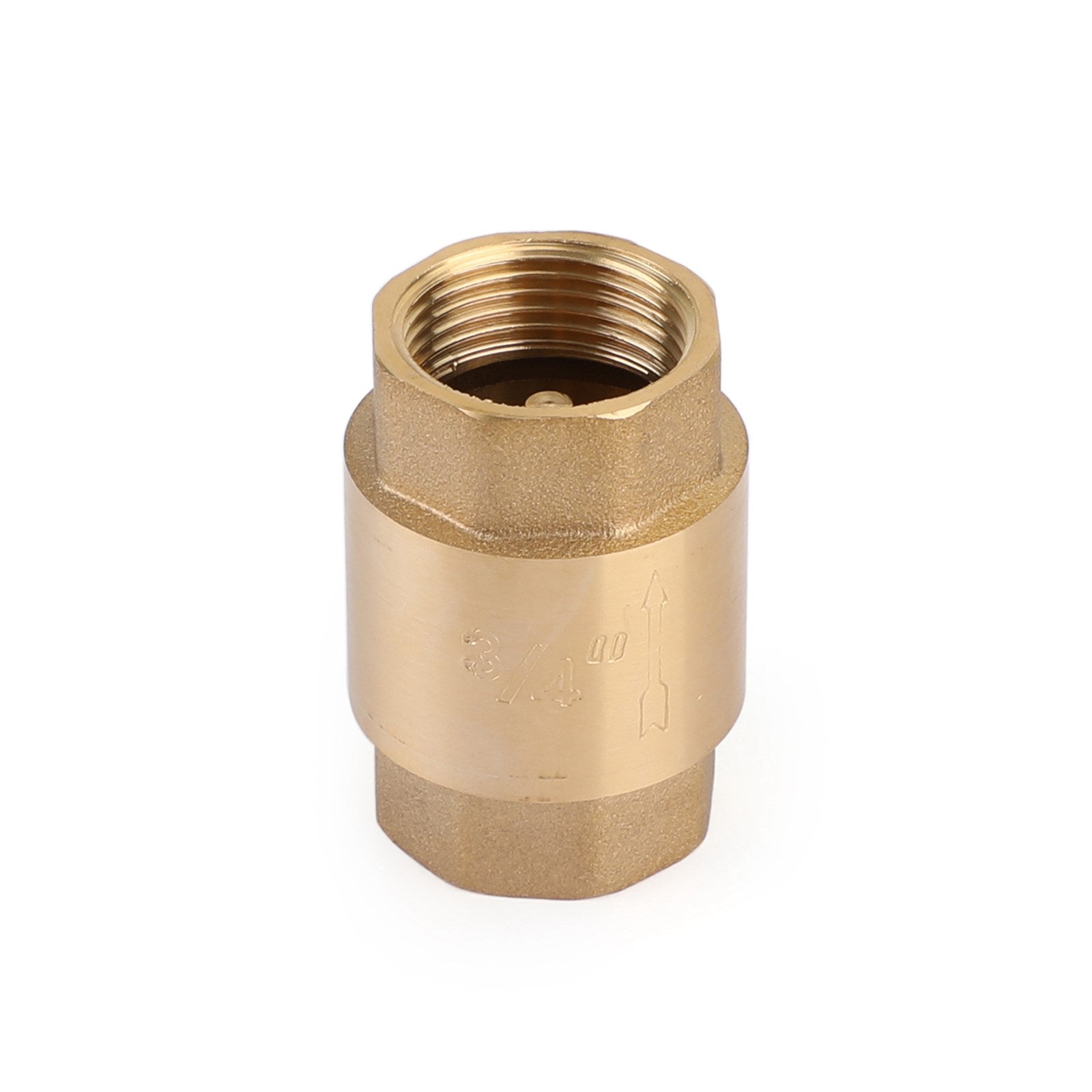 Clapet anti-retour en ligne DN15/DN20 NPT, en laiton, à ressort, en ligne, 200PSI