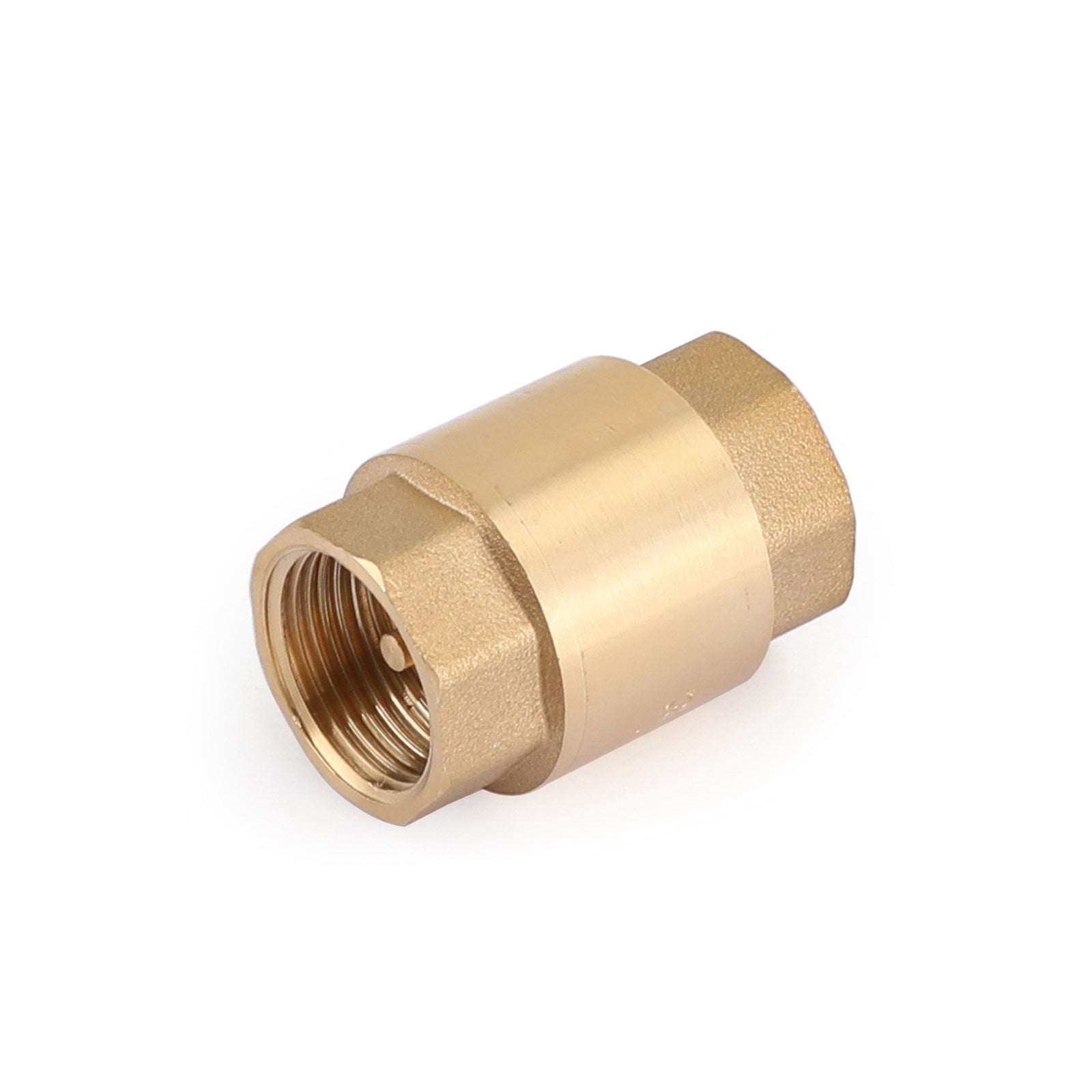 DN15/DN20 NPT In-Line Check Valve Brass Spring Loaded Inline 200PSI