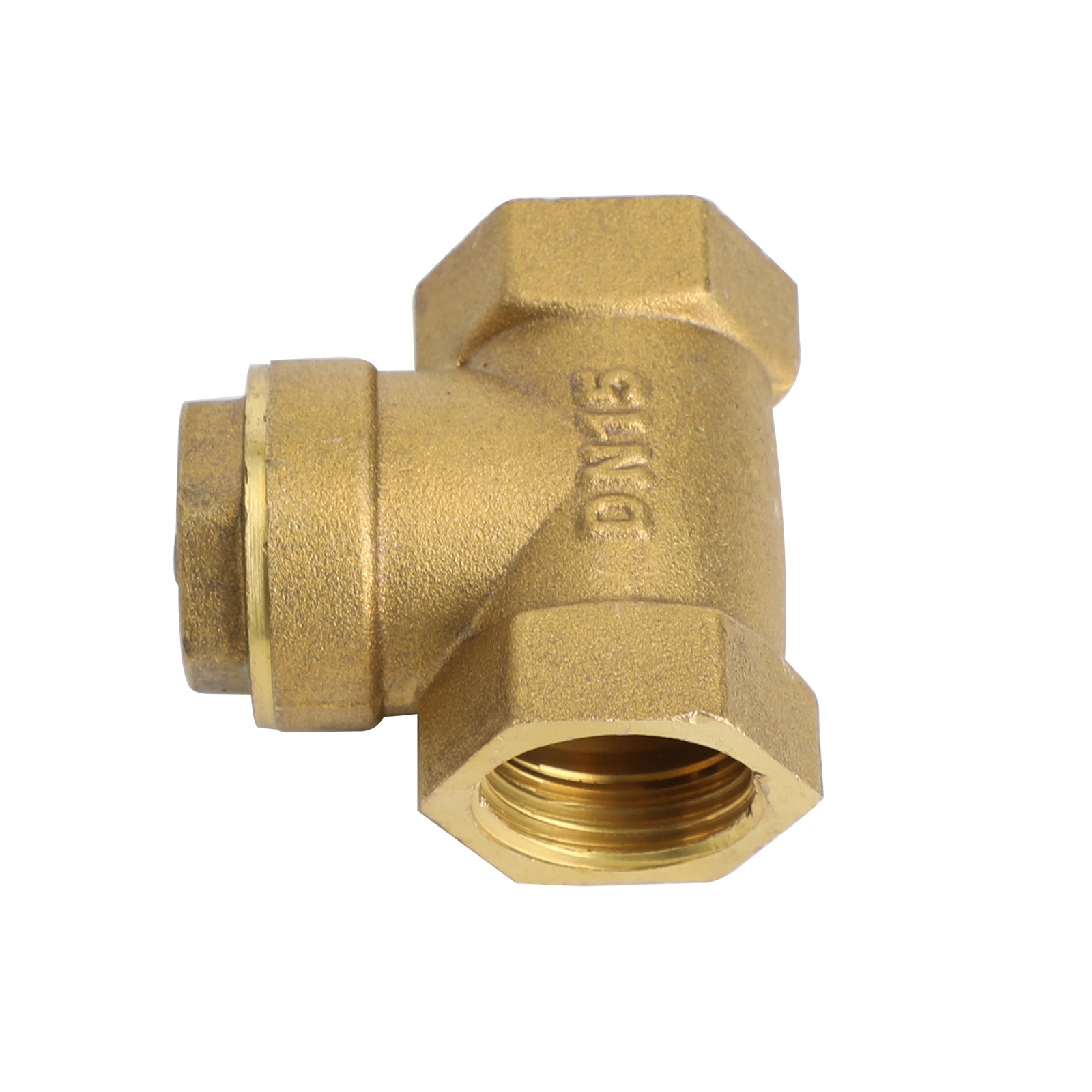 1/2" 3/4" 1" 2" Female Thread Brass Horizontal DN15 Non-Return Swing Check Valve