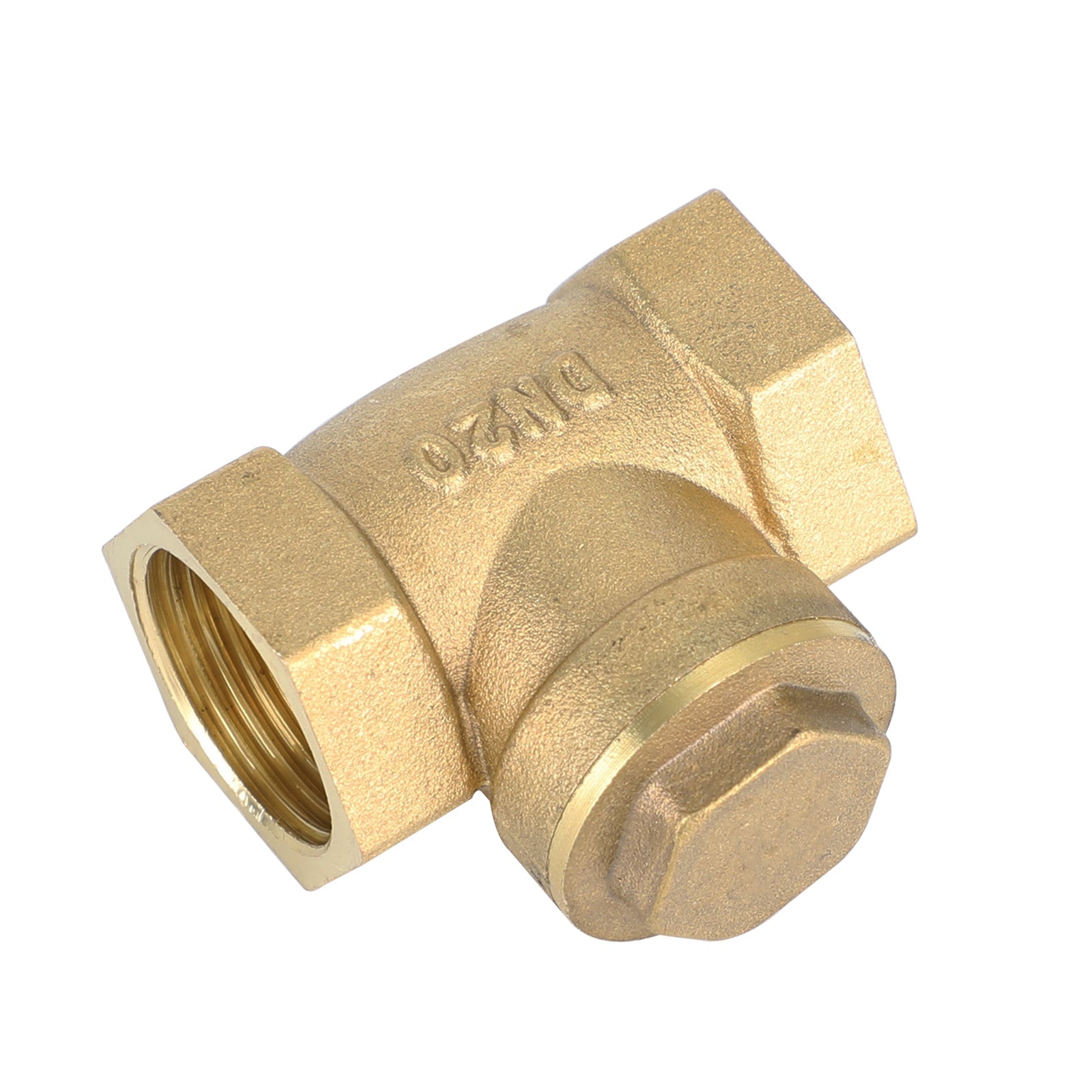 1/2" 3/4" 1" 2" Female Thread Brass Horizontal DN15 Non-Return Swing Check Valve