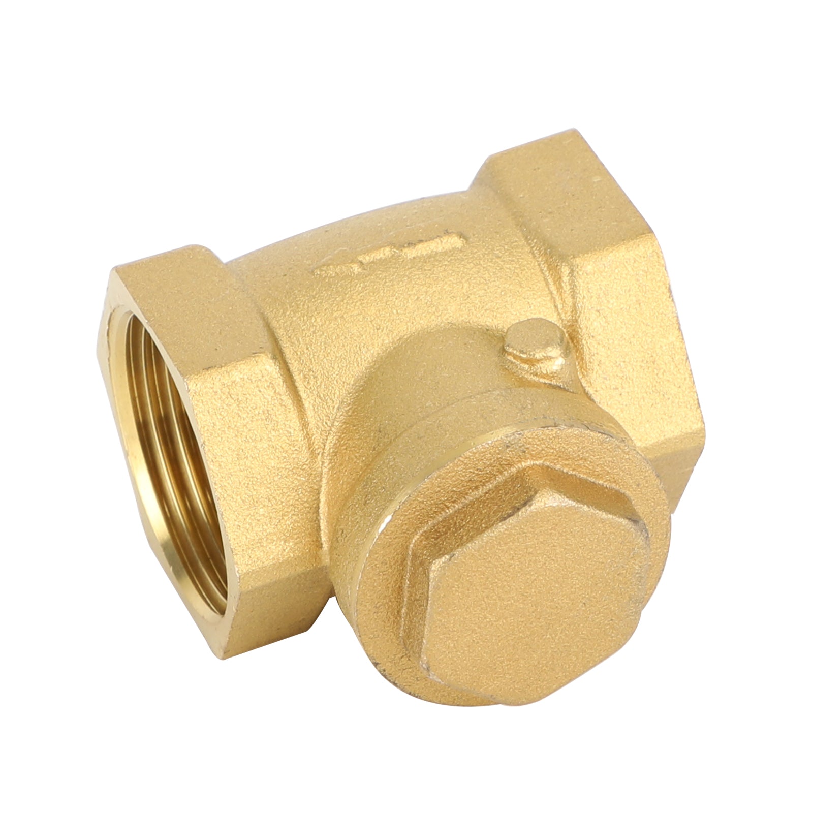 1/2" 3/4" 1" 2" Female Thread Brass Horizontal DN15 Non-Return Swing Check Valve