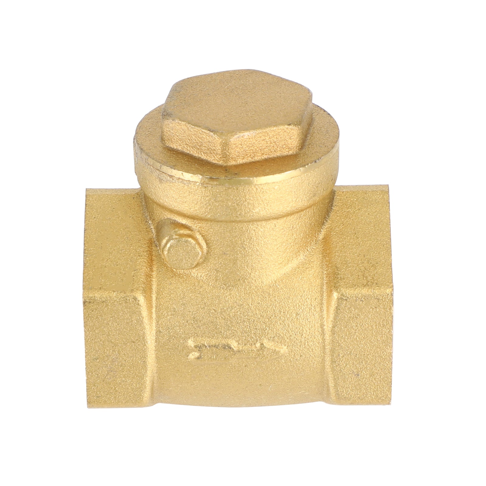 1/2" 3/4" 1" 2" Female Thread Brass Horizontal DN15 Non-Return Swing Check Valve