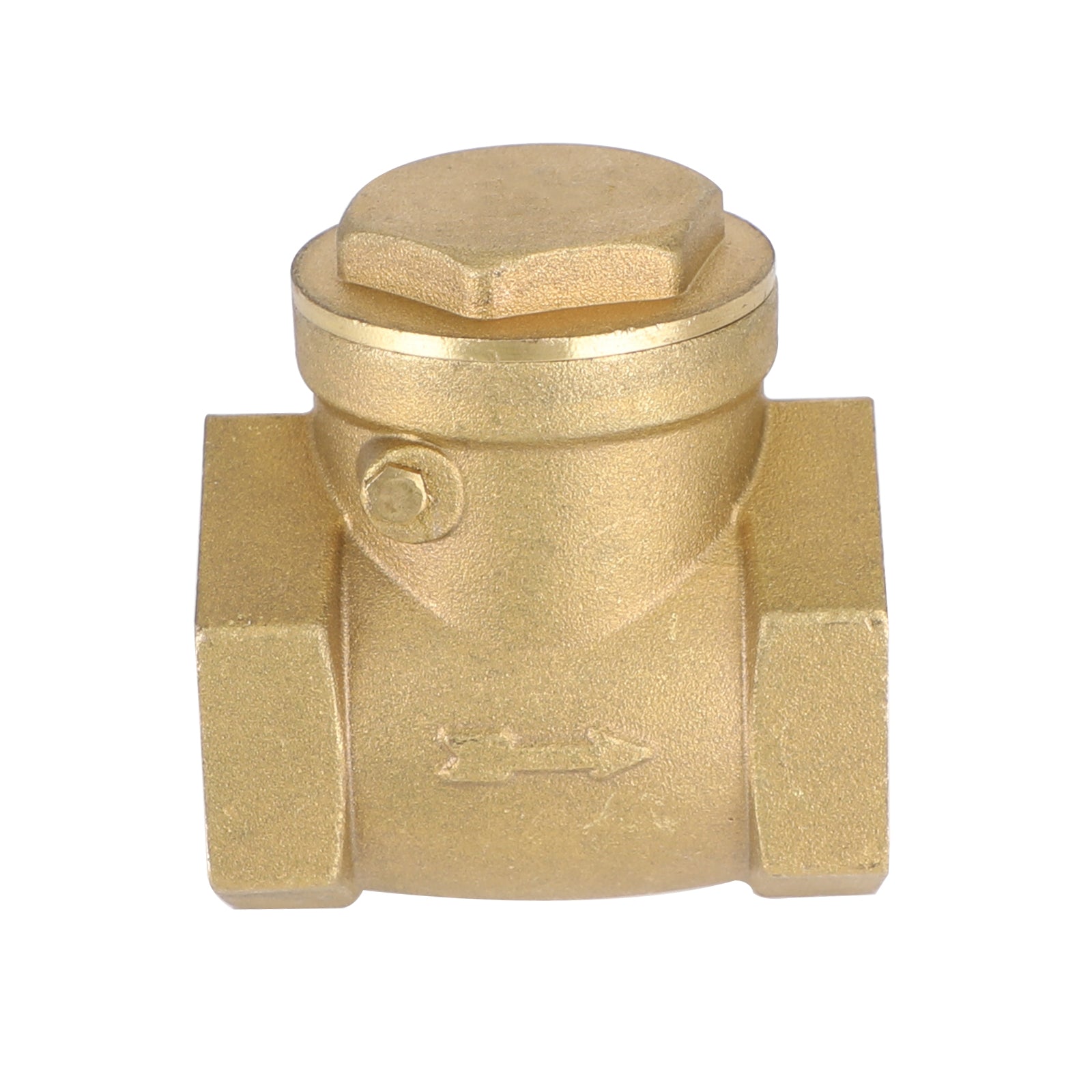 1/2" 3/4" 1" 2" Female Thread Brass Horizontal DN15 Non-Return Swing Check Valve