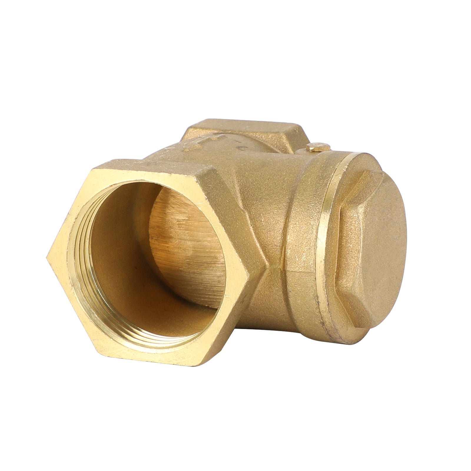 1/2" 3/4" 1" 2" Female Thread Brass Horizontal DN15 Non-Return Swing Check Valve